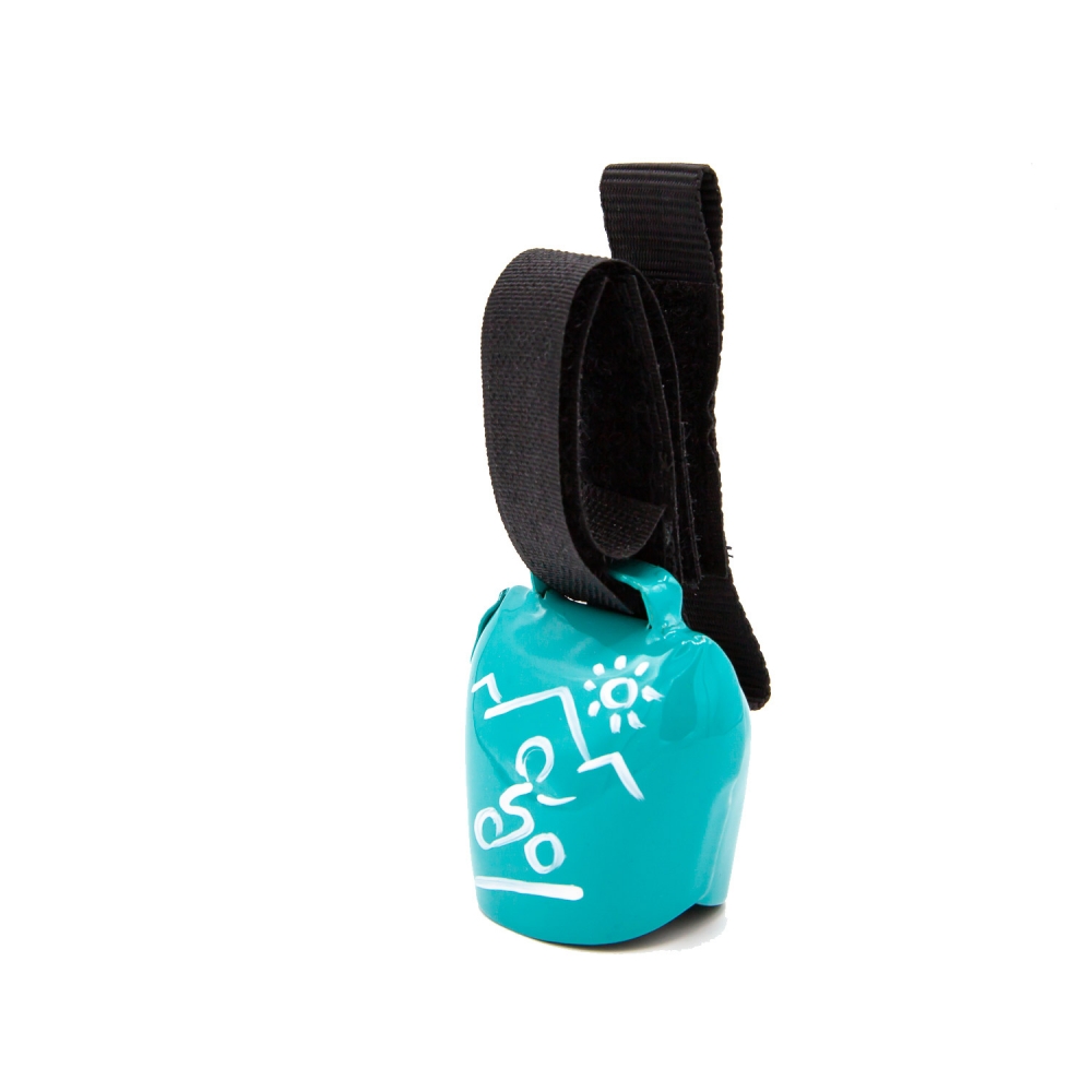 swisstrailbell® turquoise "white biker"